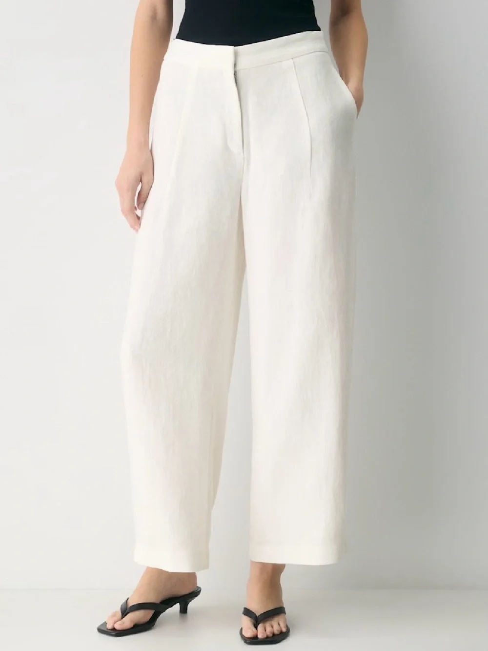 Aritzia Light Birch Wide Leg Pants